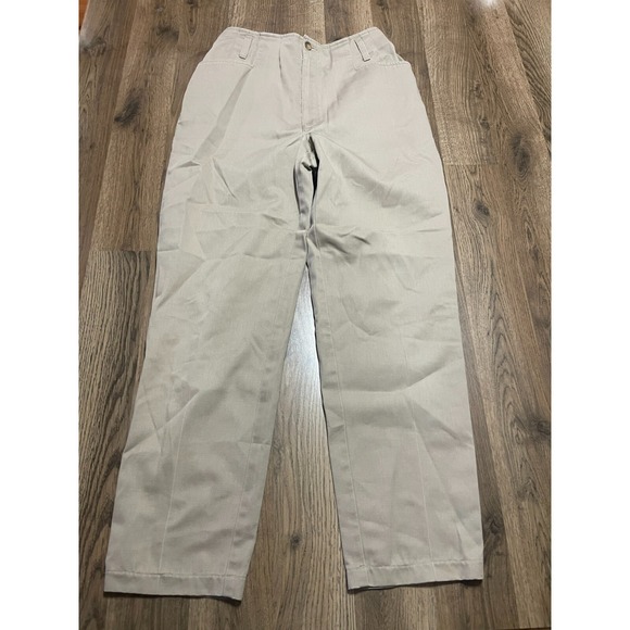 St. John's Bay Pants - St. John's Bay Pants, Women's Size 8, Khakis, Brown, Straight Leg, Pockets